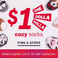 old navy 1 dollar cozy socks