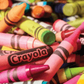 pile of crayola crayons