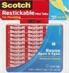 scotch restickable tabs