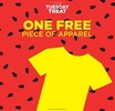 sears outlet free piece of apparel