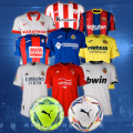 soccer jerseys and balls