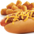 sonic drive in coney dog and tots