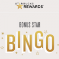 starbucks rewards bingo bonus star