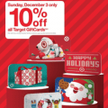 Target: 10% Off Target Gift Cards (December 3rd) target gift card 10 off