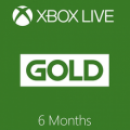 xbox live gold membership 6 months