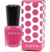 zoya pink mini polish