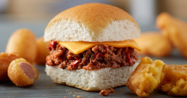 white castle sloppy joe slider 2020